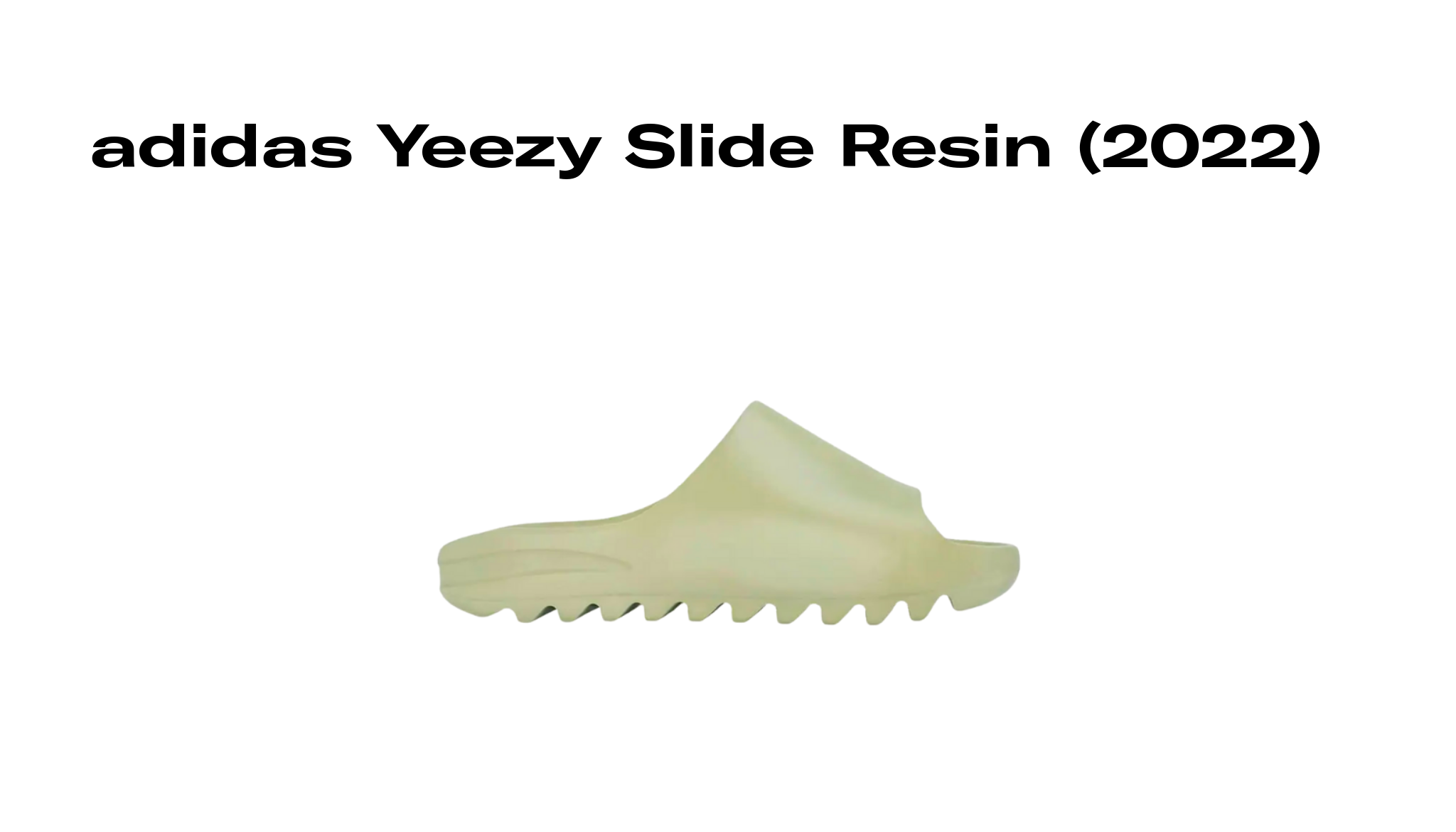 adidas Yeezy Slide Resin (2022), Raffles and Release Date | Sole 